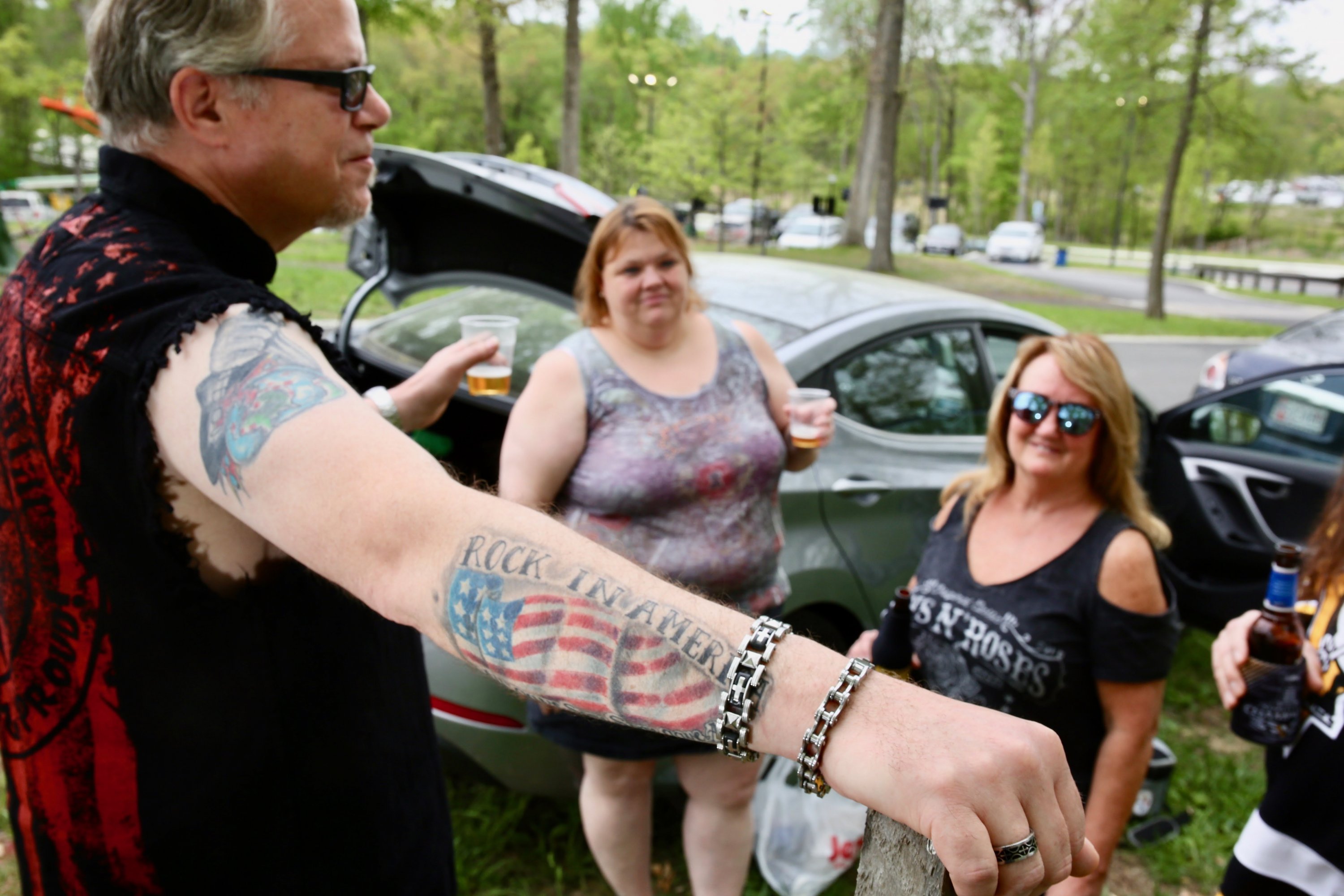 Garry Smith was at the Judas Priest concert where "Heavy Metal Parking Lot" was filmed in 1986, but he didn't appear in the movie. 