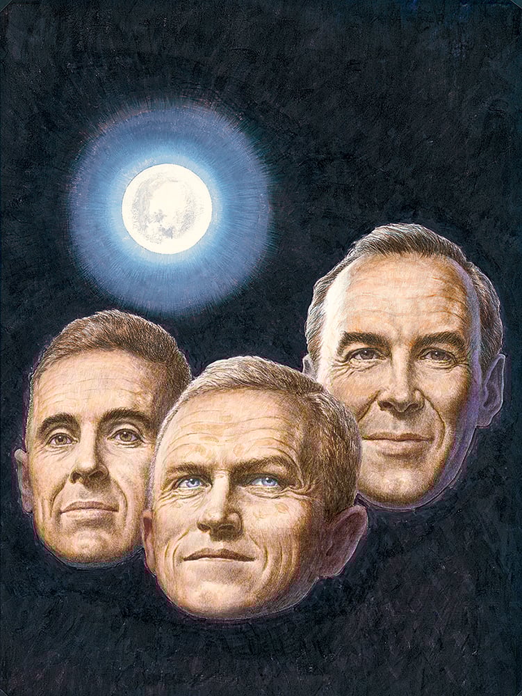 Astros - Washingtonian “Astronauts” by Hector Garrido Courtesy of National Portrait Gallery.
