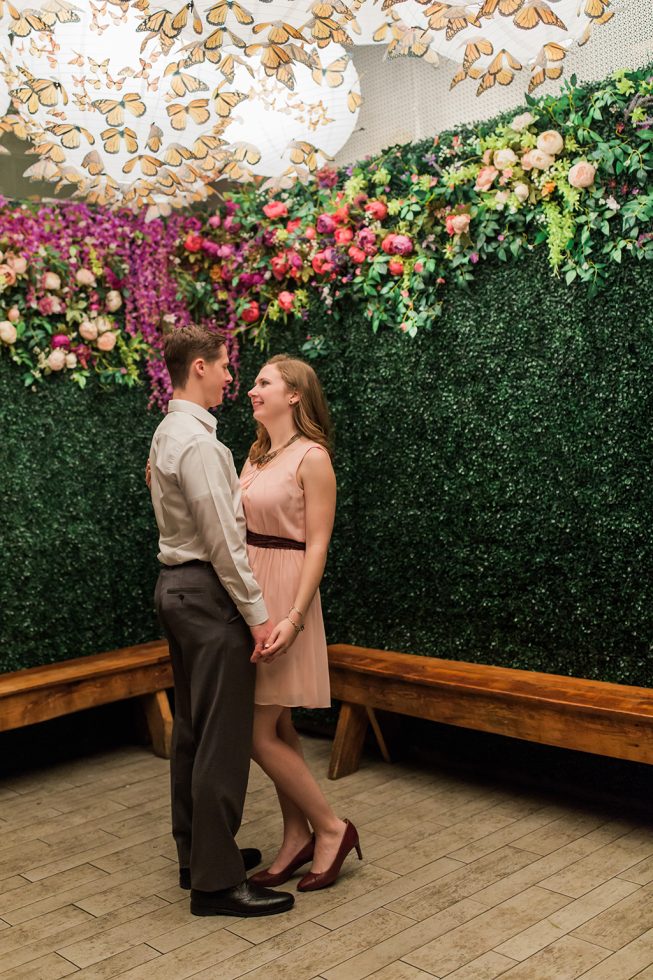 Cherry Blossom Pop-Up Bar Engagement Shoot | Melissa Batman20