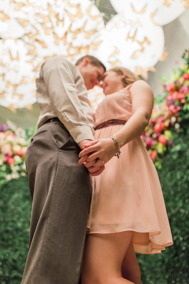 Cherry Blossom Pop-Up Bar Engagement Shoot | Melissa Batman21