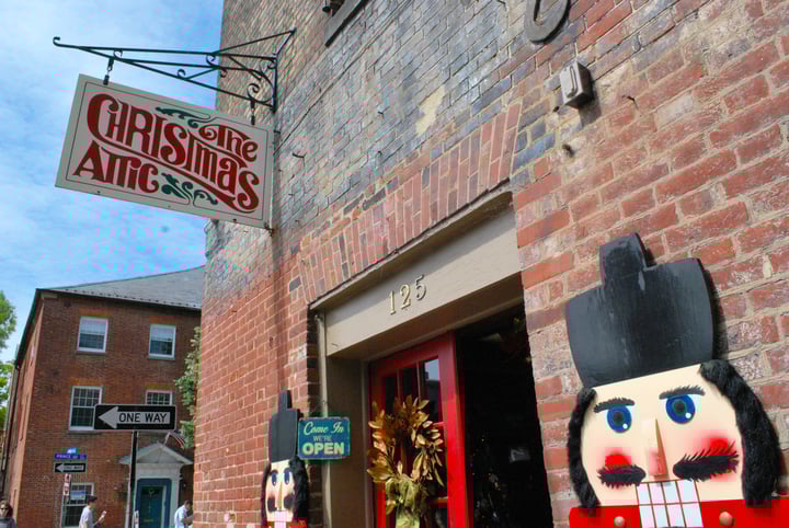 Christmas Attic, Old Town, boutique, shopping - Washingtonian