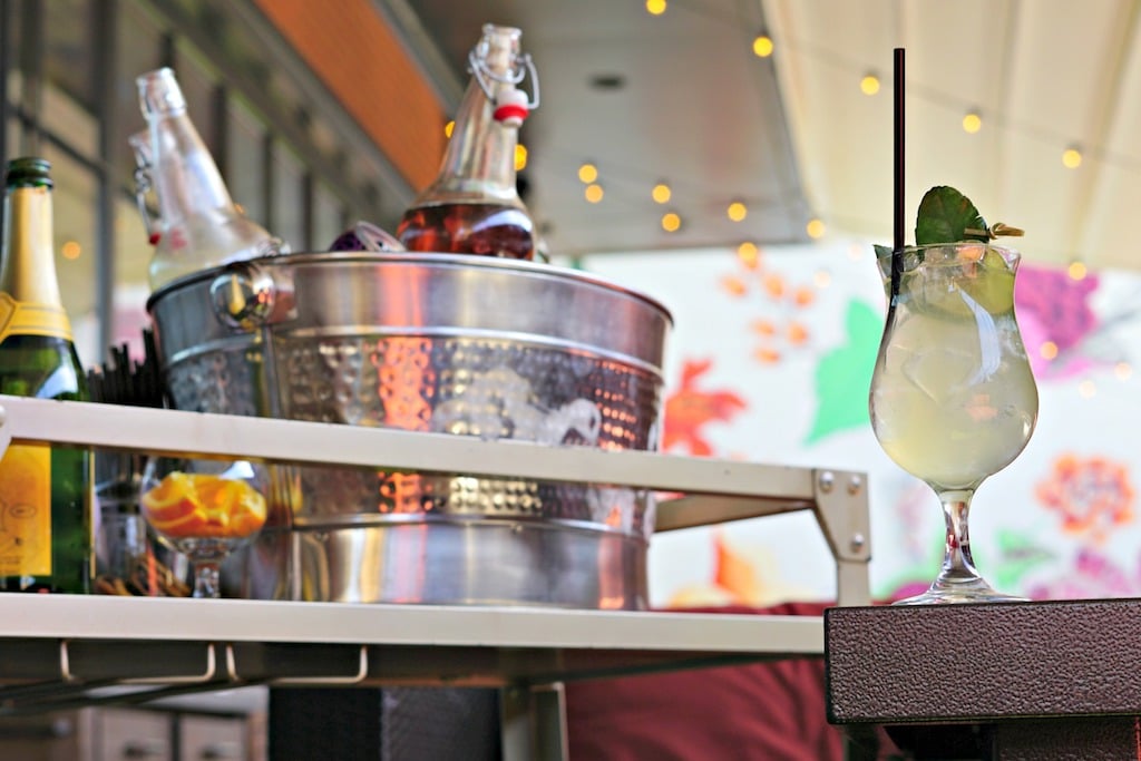 HazelSpritz - Washingtonian Best bars drink outside patio Hazel Shaw.