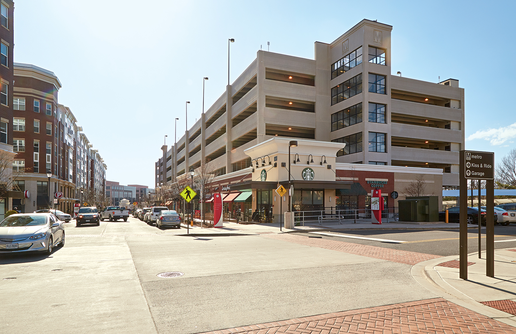 The Dunn Loring Metro shows how better use of space can increase living opportunities. Photograph by Jeff Elkins.