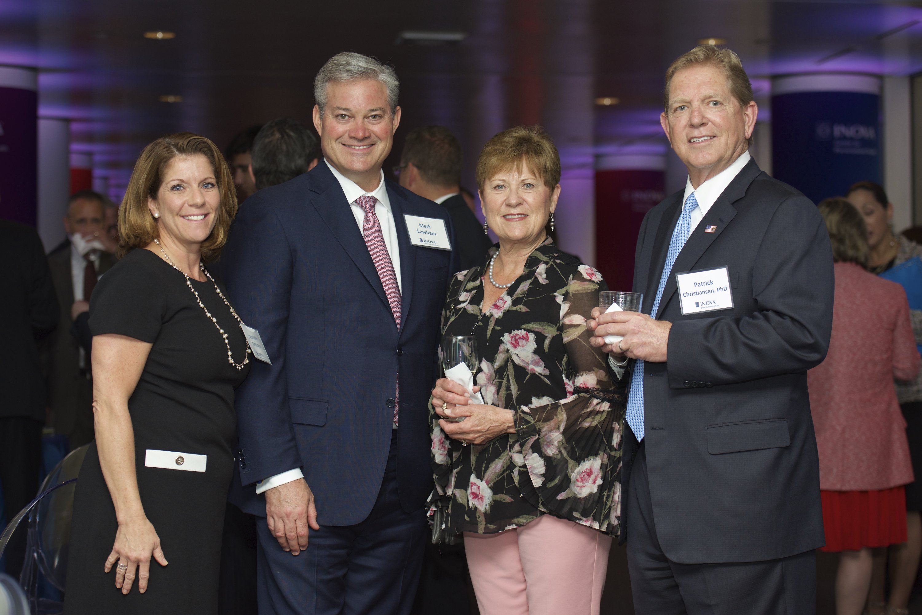 Jennifer Siciliano, Mark Lowham, Connie Christiansen, Patrick Christiansen. Photograph by Sean Kelly. 