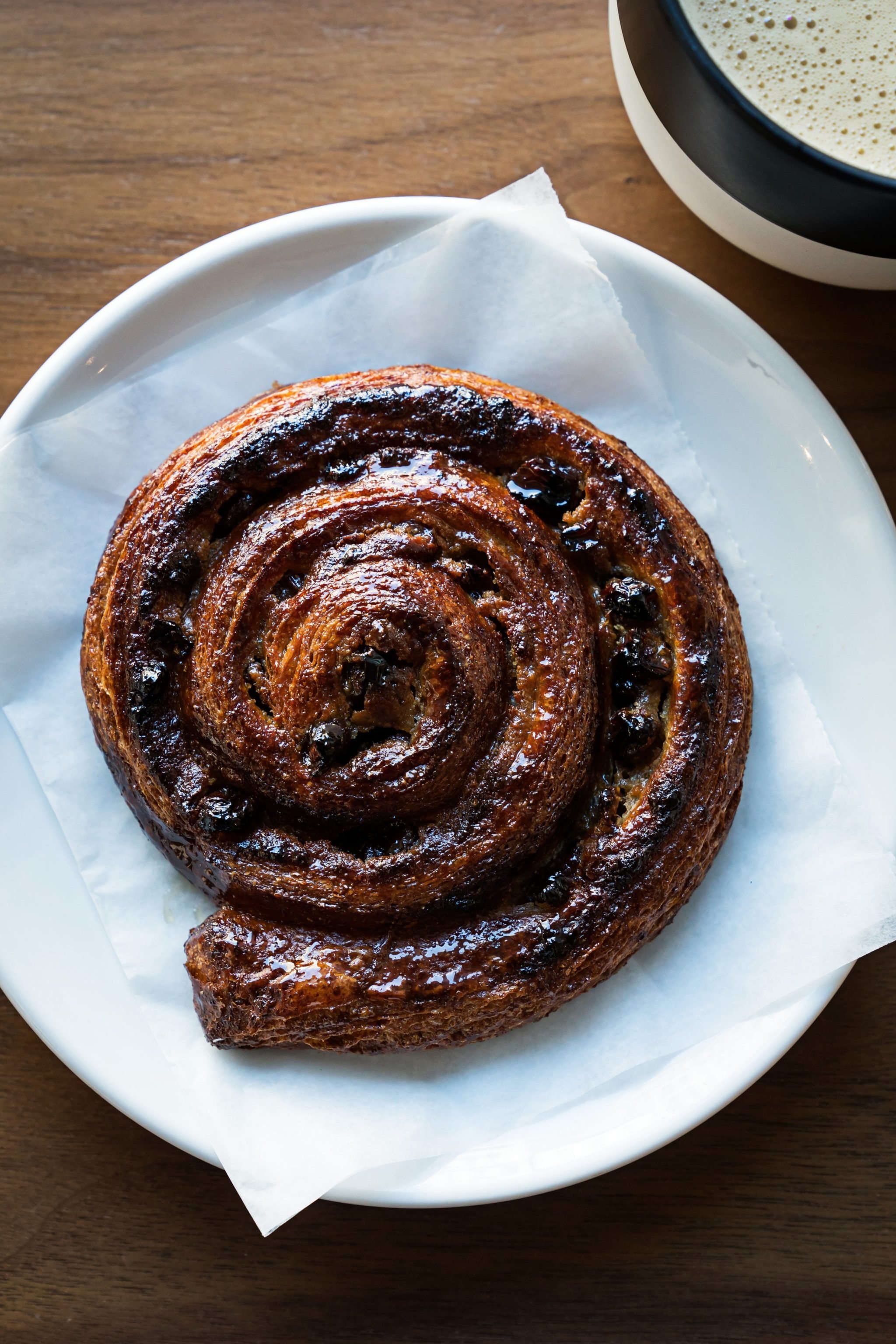 Raisin Twist and Butter Coffee at Seylou. Photograph by Scott Suchman.