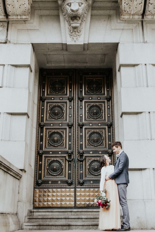 Sara Nicholes + Jacob Cooley Baltimore Courthouse Wedding Juno | Elizabeth McConeghey 12