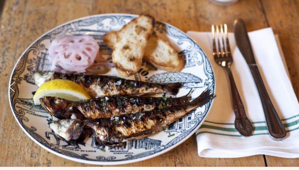 StAnselmGrilledFish - Washingtonian New York steakhouse Brooklyn St. Anselm DC.
