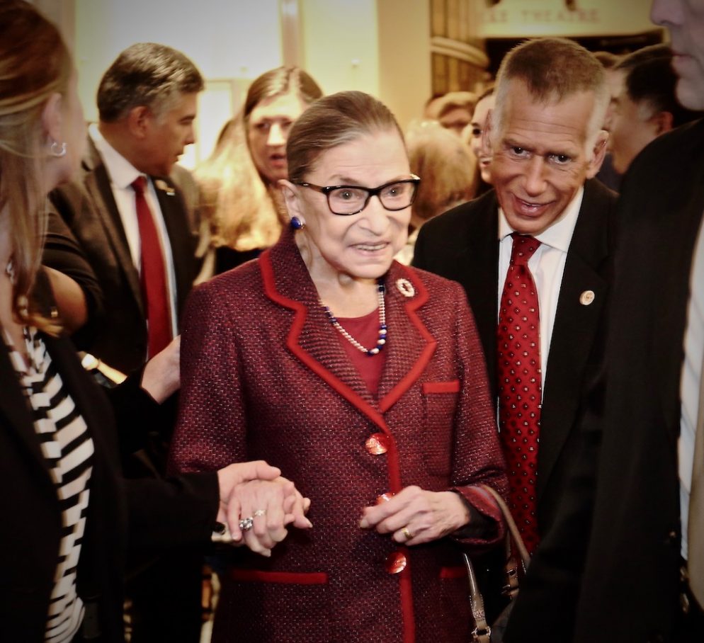 Ruth Bader Ginsburg Gets A Rock Star’s Welcome At Dc Premiere Of