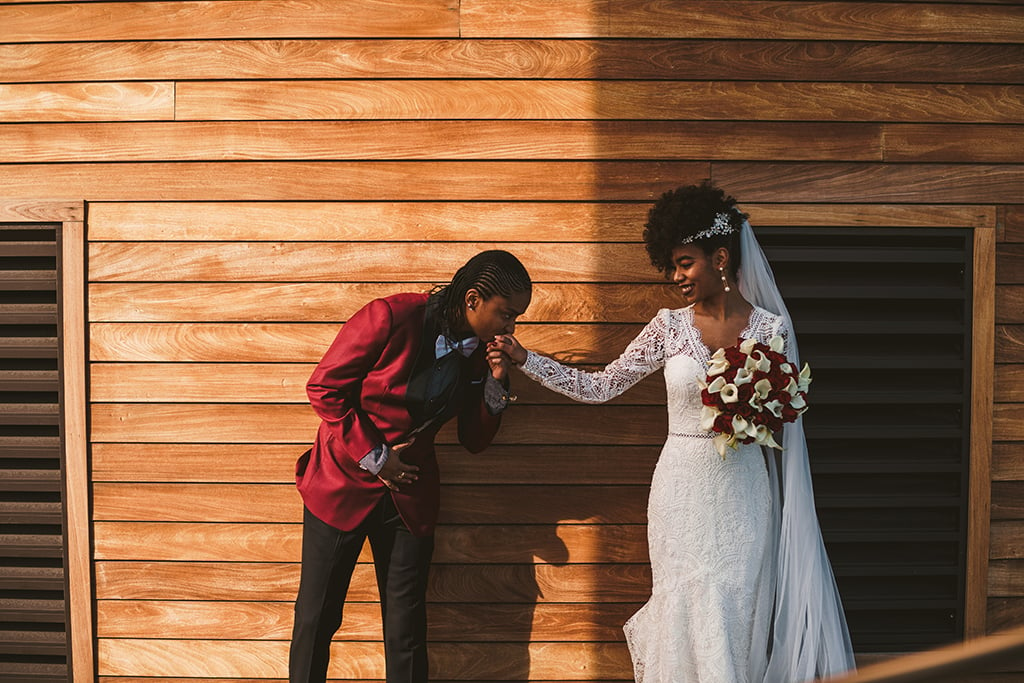 Aja Campbell + Alexis Epps Harry Potter Wedding Mason & Rook