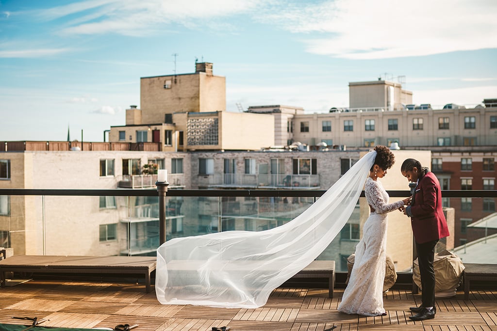 Aja Campbell + Alexis Epps Harry Potter Wedding Mason & Rook