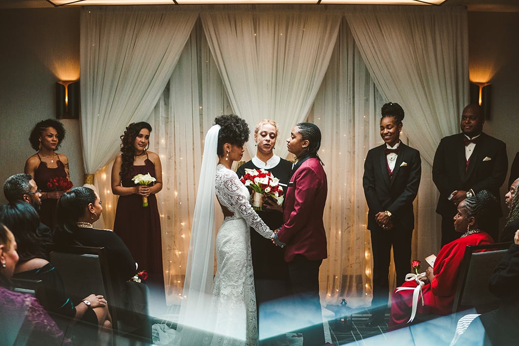 Aja Campbell + Alexis Epps Harry Potter Wedding Mason & Rook