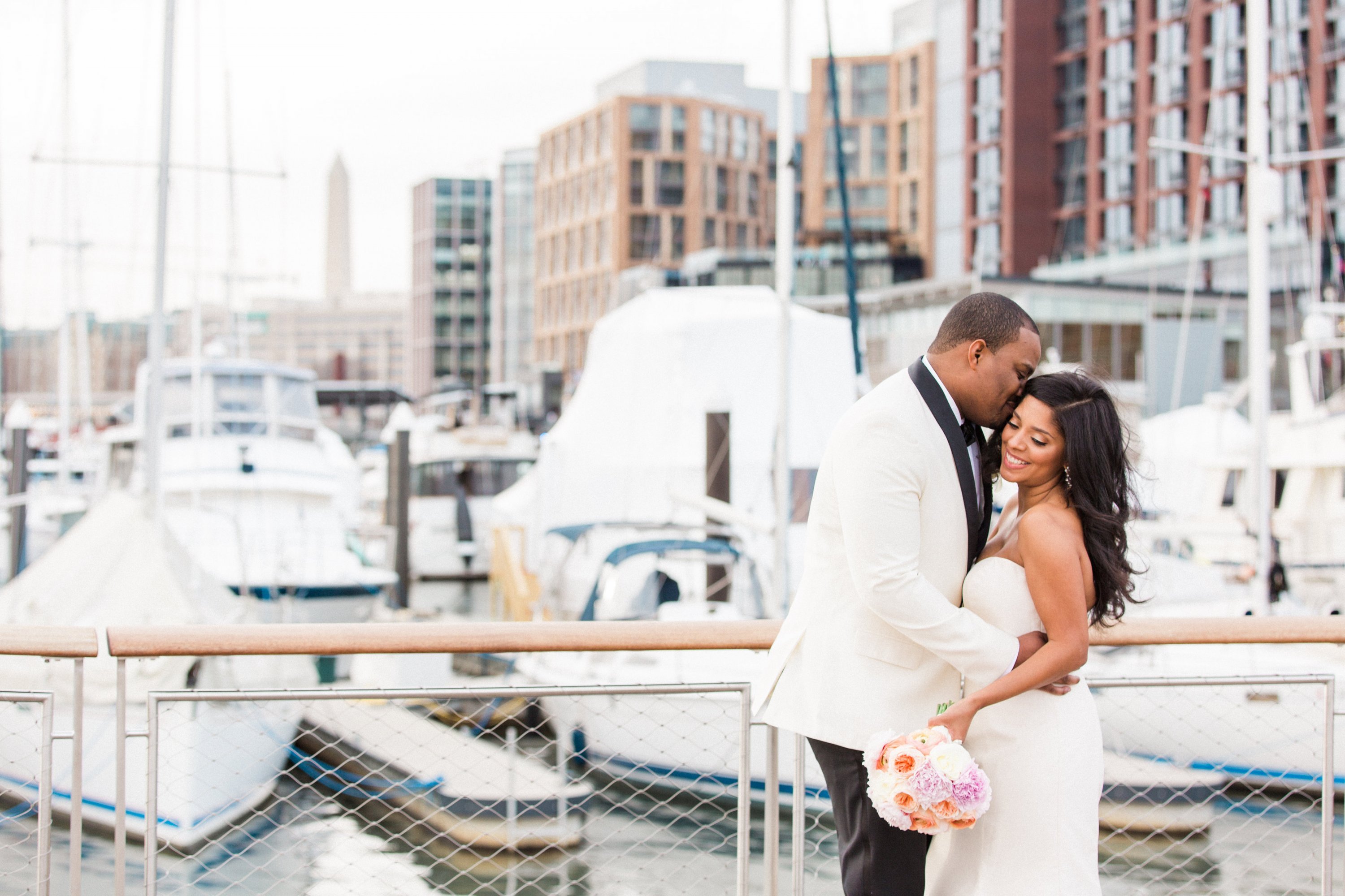 Christina Ricks and Kwame Canty Wharf Wedding Wedding at the Wharf Wharf Intercontinental DC