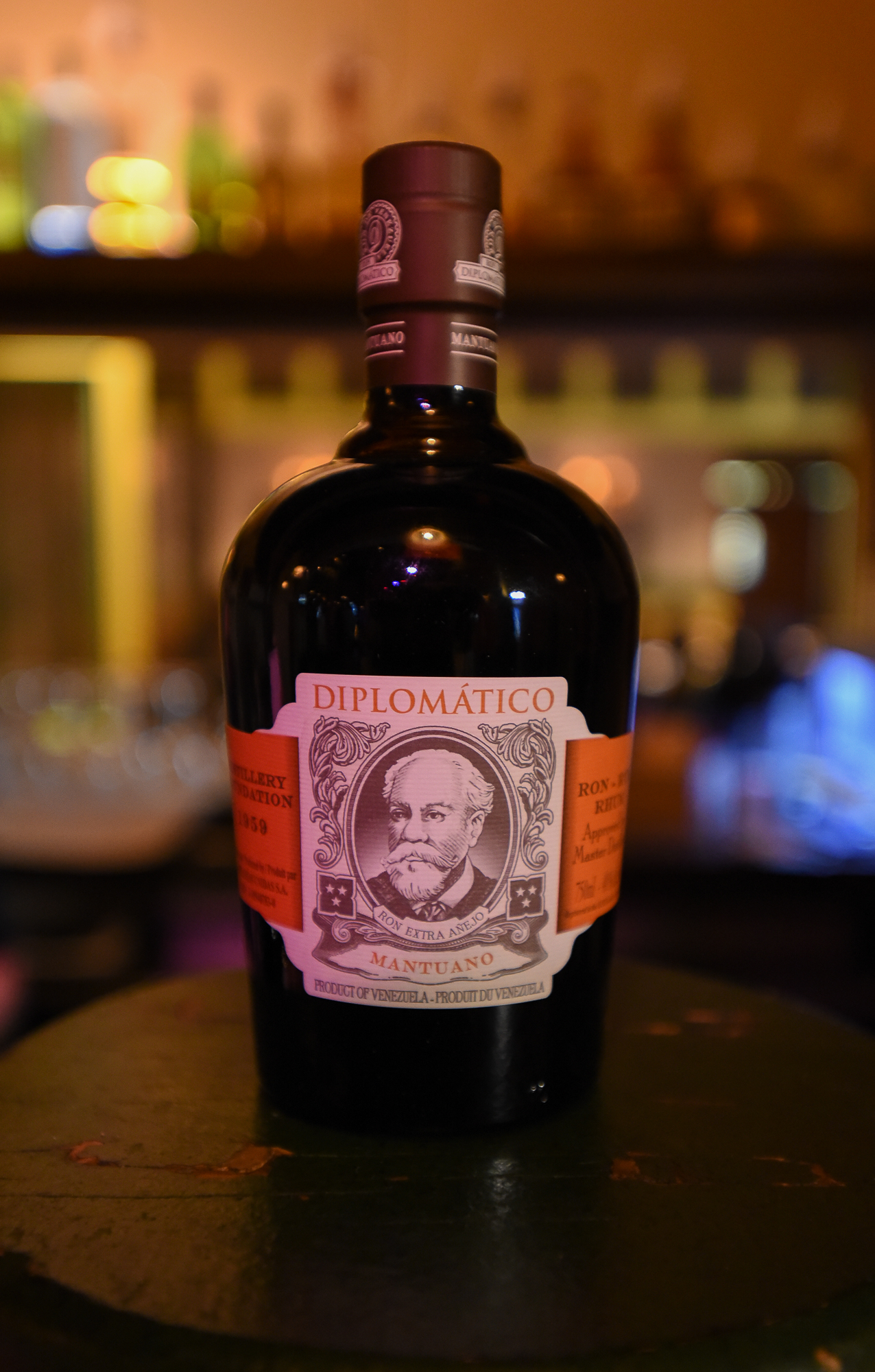 Diplomatico Rum Bottle - Washingtonian