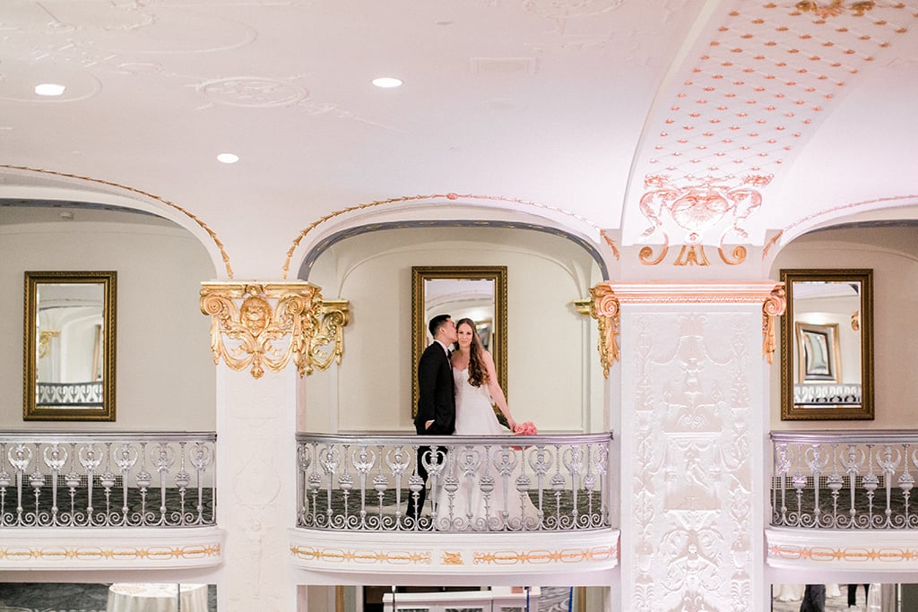 This Bride Chose Just One Type of Flower—Pink Roses—For Everything From Her Bridal Bouquet to the Ceremony Altar