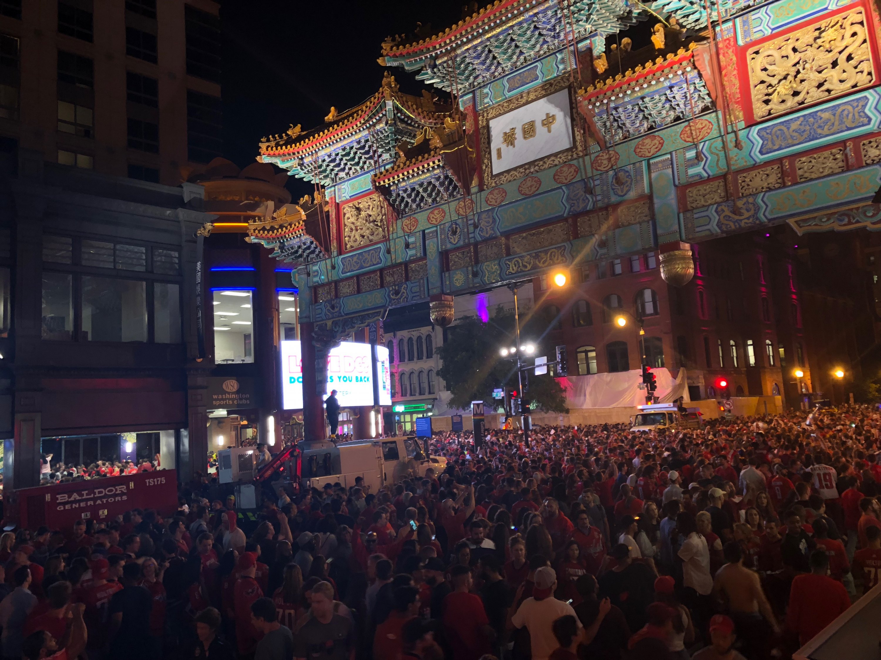 Capitals win DC celebration