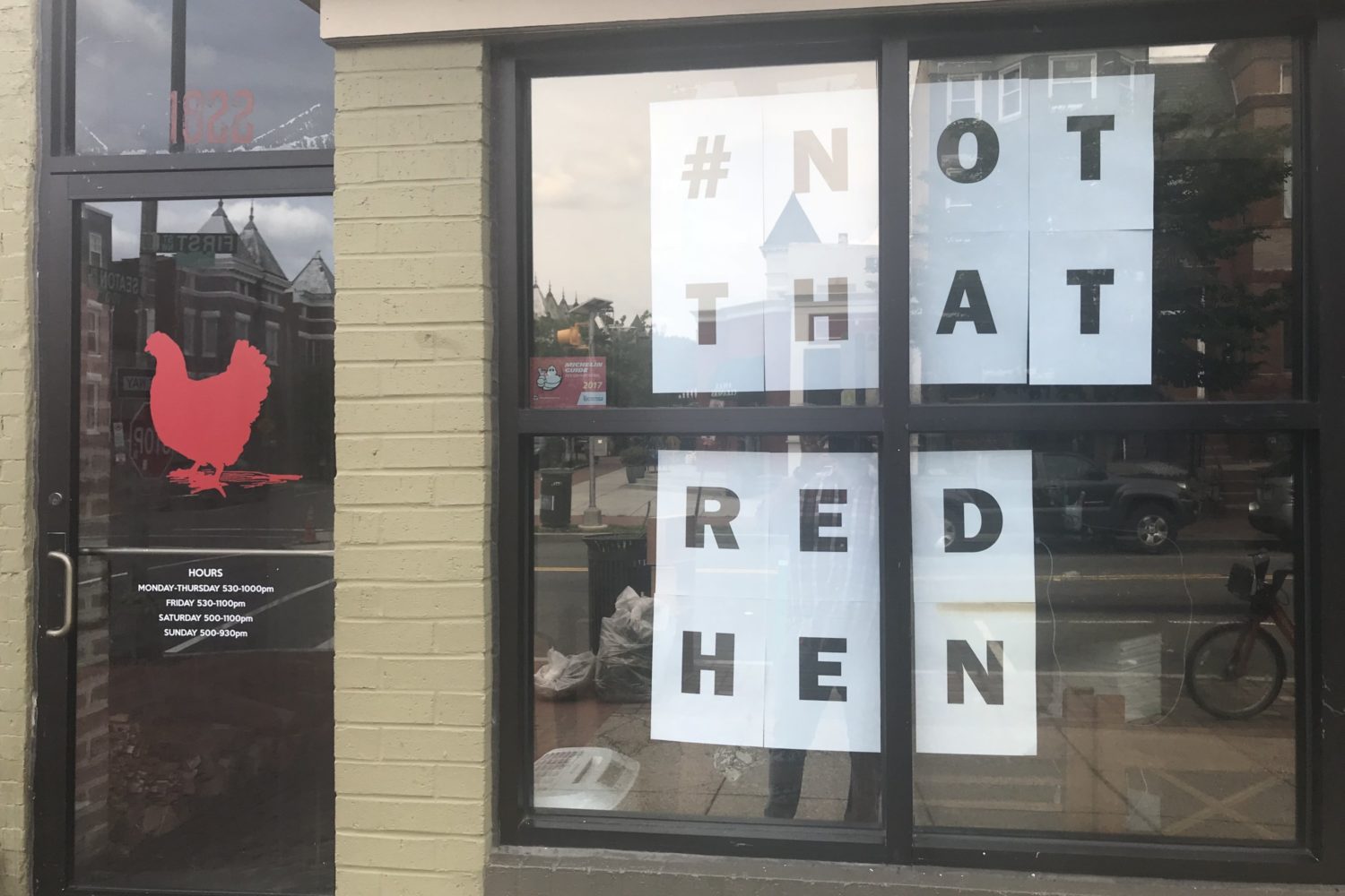 Red Hen Sarah Sanders DC