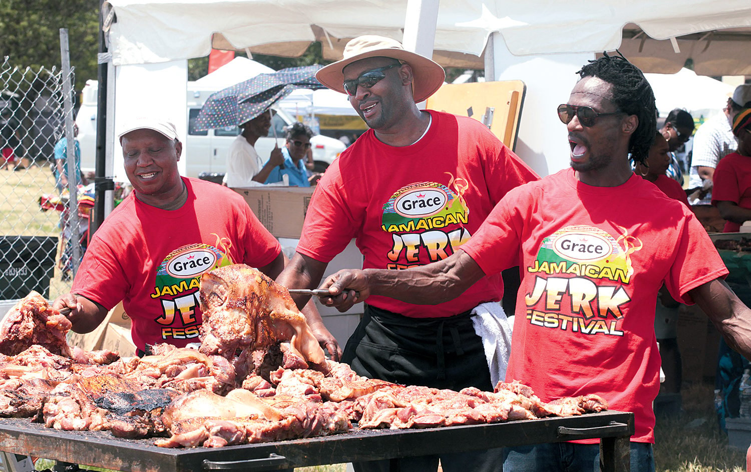 Photograph of Grace Jamaican Jerk Festival by Ajamu.