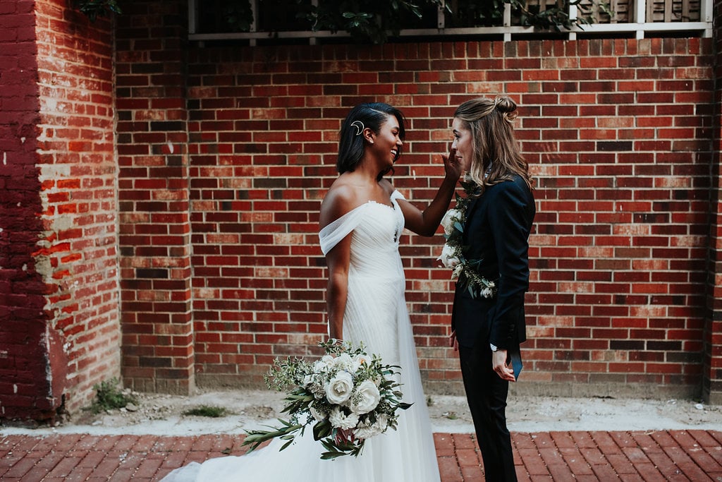 Fathom Gallery Wedding Nichole Wyche Mackenzie Huffman Chic Downtown Washington DC Wedding