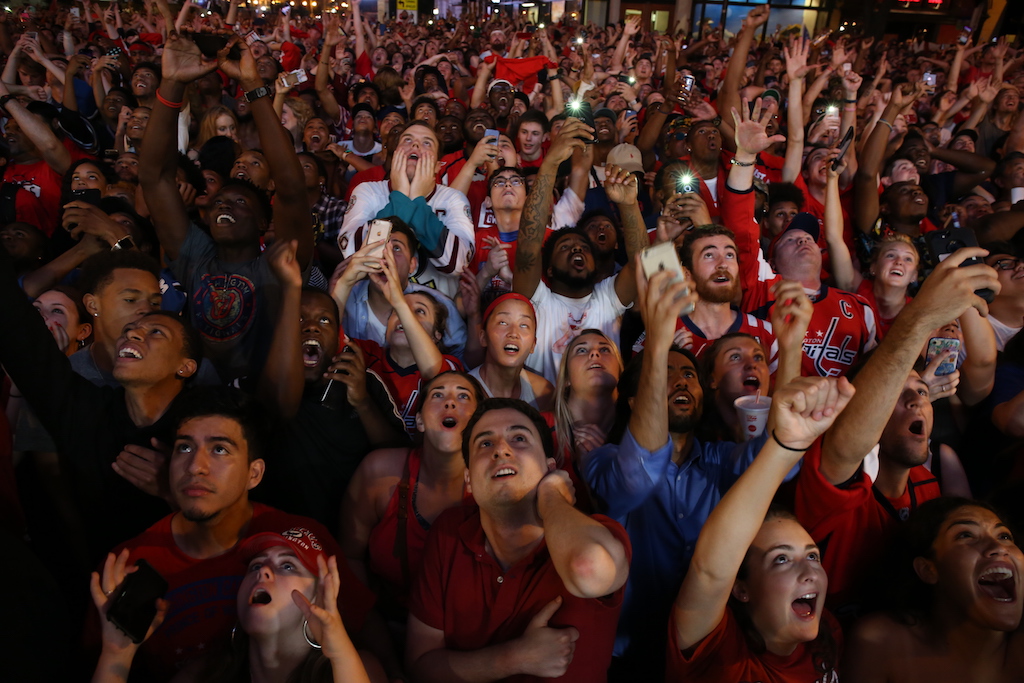 Capitals win DC celebration