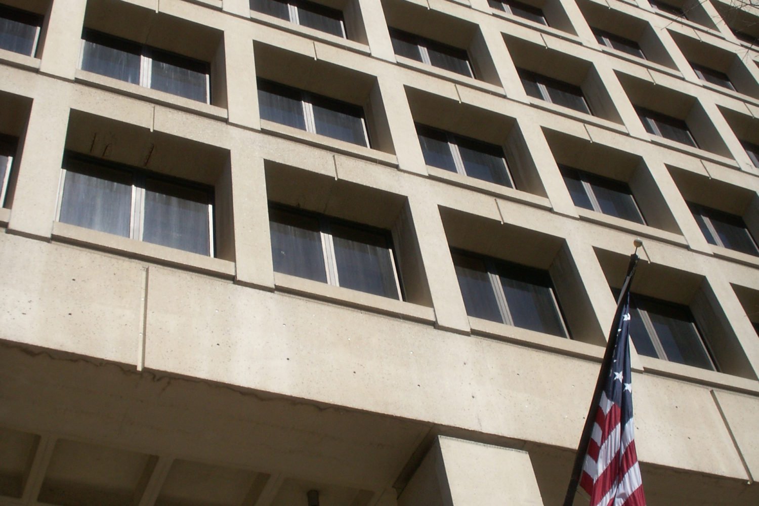 FBI Building Brutalism