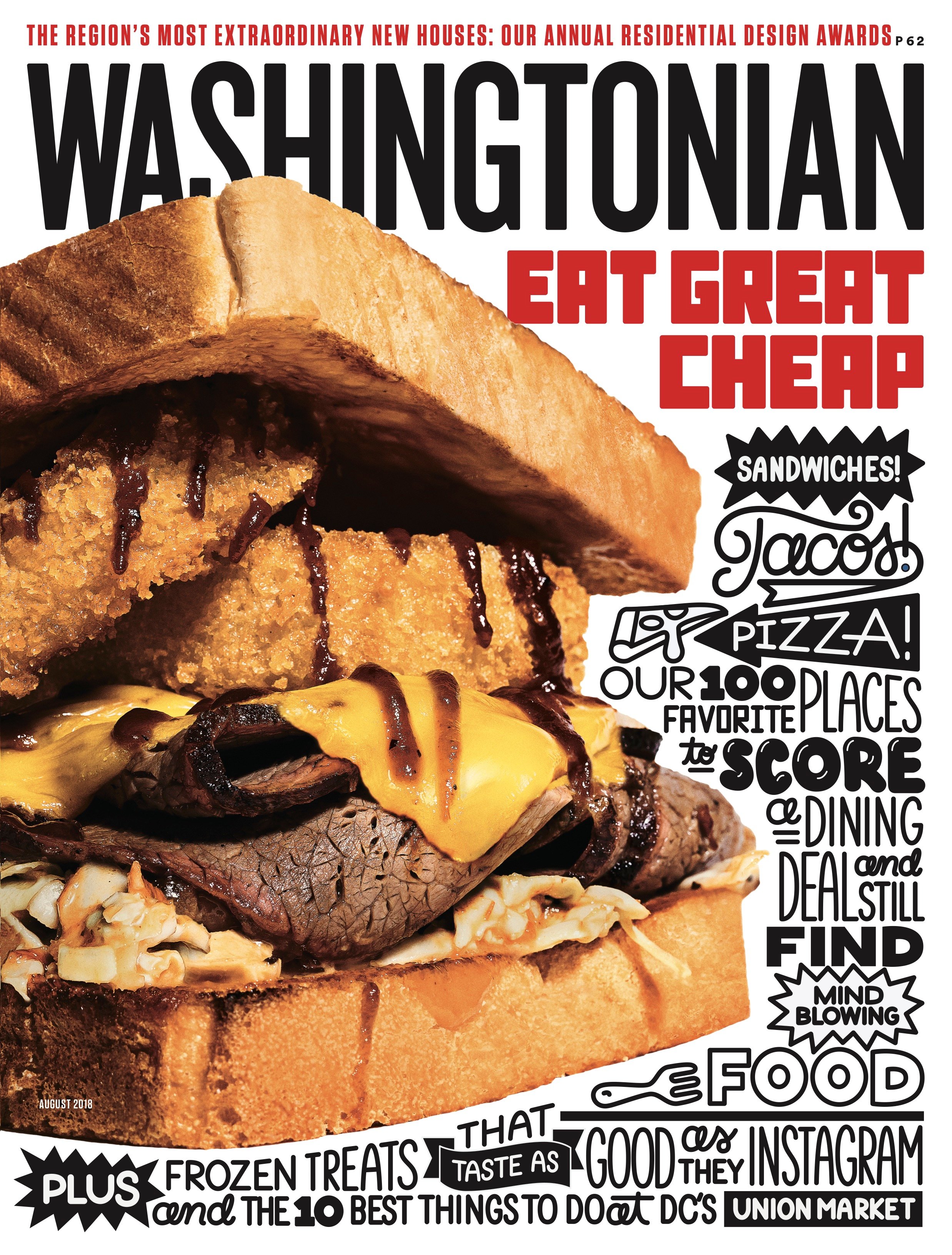 2018 Cheap Eats Washingtonian magazine