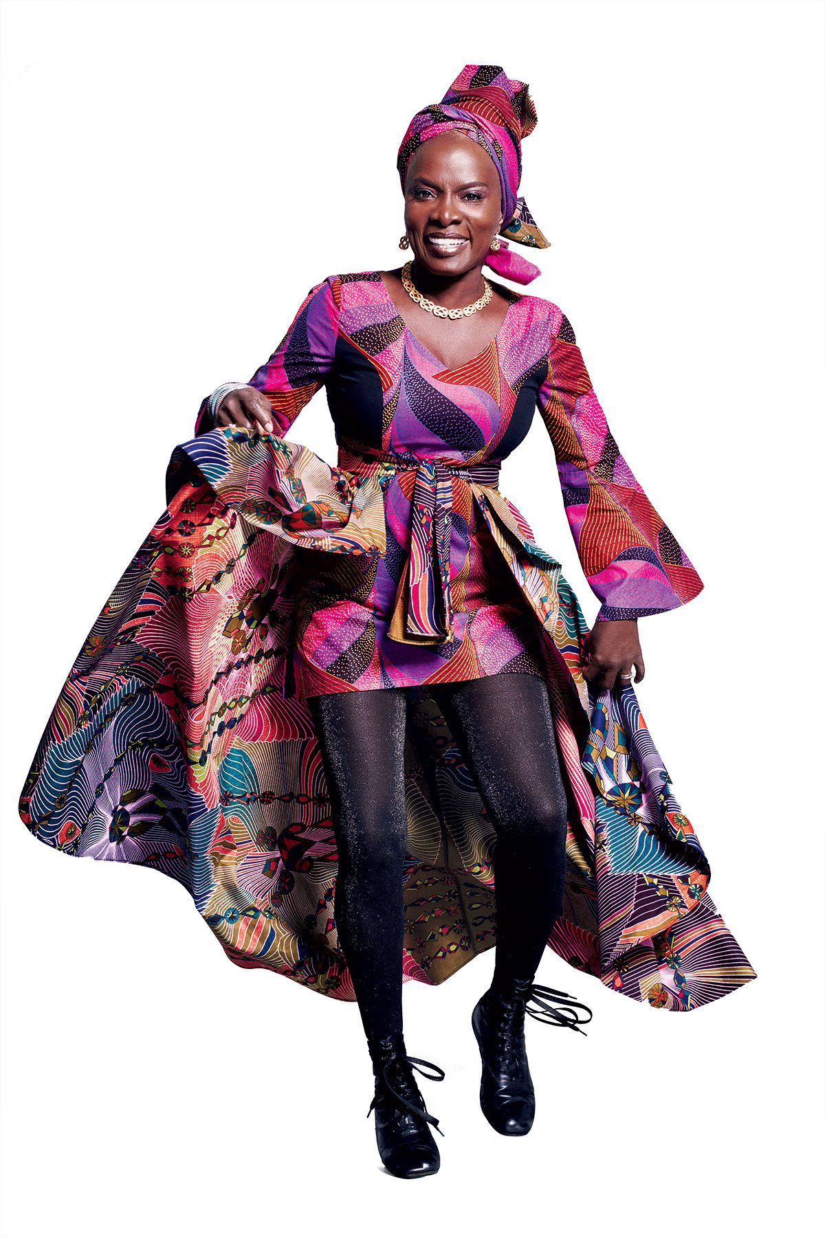 Photograph of Angélique Kidjo by Sofia And Mauro.