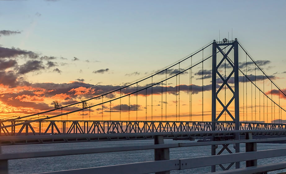 The Chesapeake Bay Bridge. Photograph via iStock.