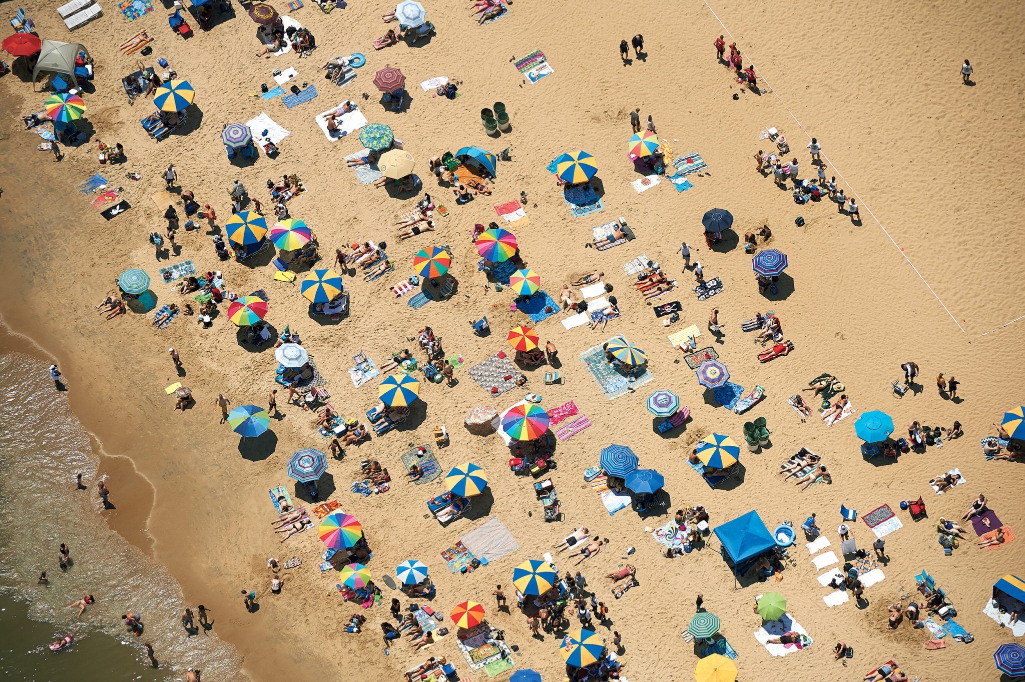 Virginia Beach runs 35 miles—one of the world’s longest. Photograph of Virginia Beach by Cameron Davidson.