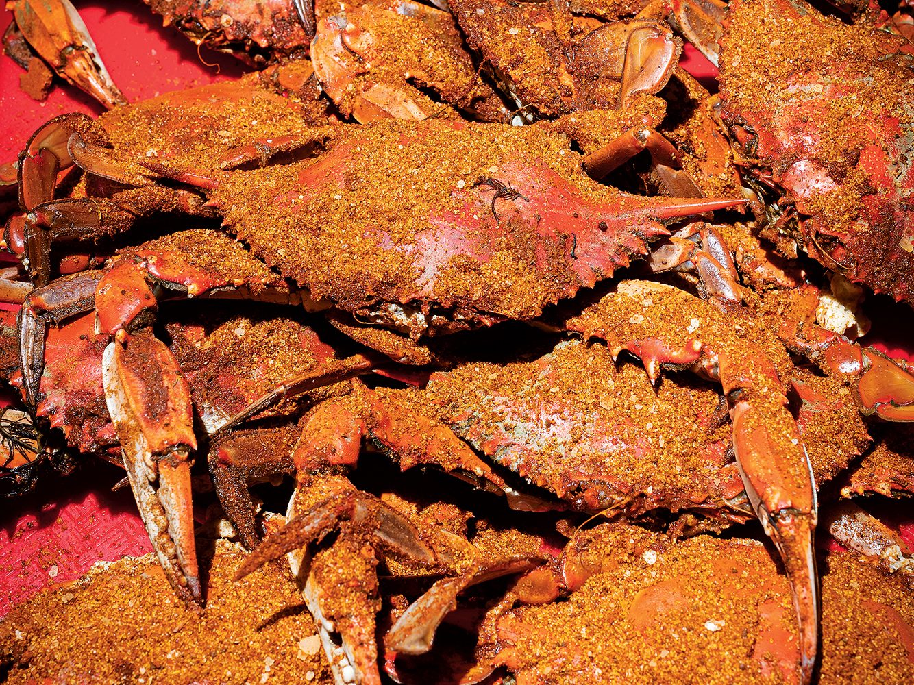 Crabs at The Point. Photograph by Scott Suchman.