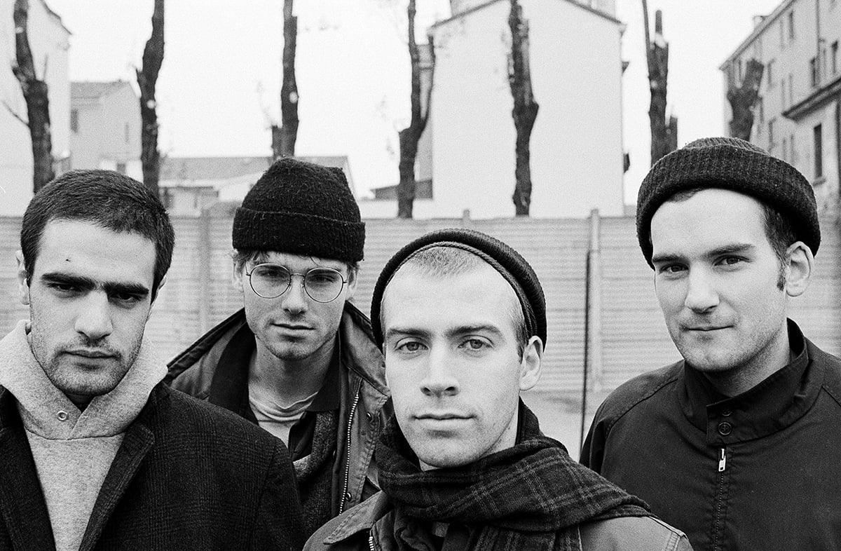 Photograph of Fugazi by Steve Double/Camera Press/Redux.