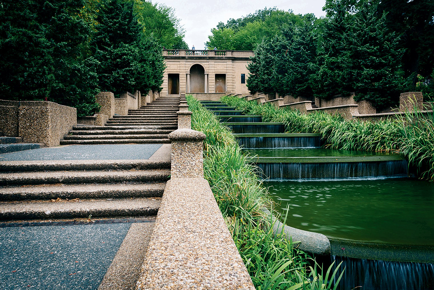 1,000-yard stair: Meridian Hill Park, built for speed. Photograph by Jon Bilous/Alamy.