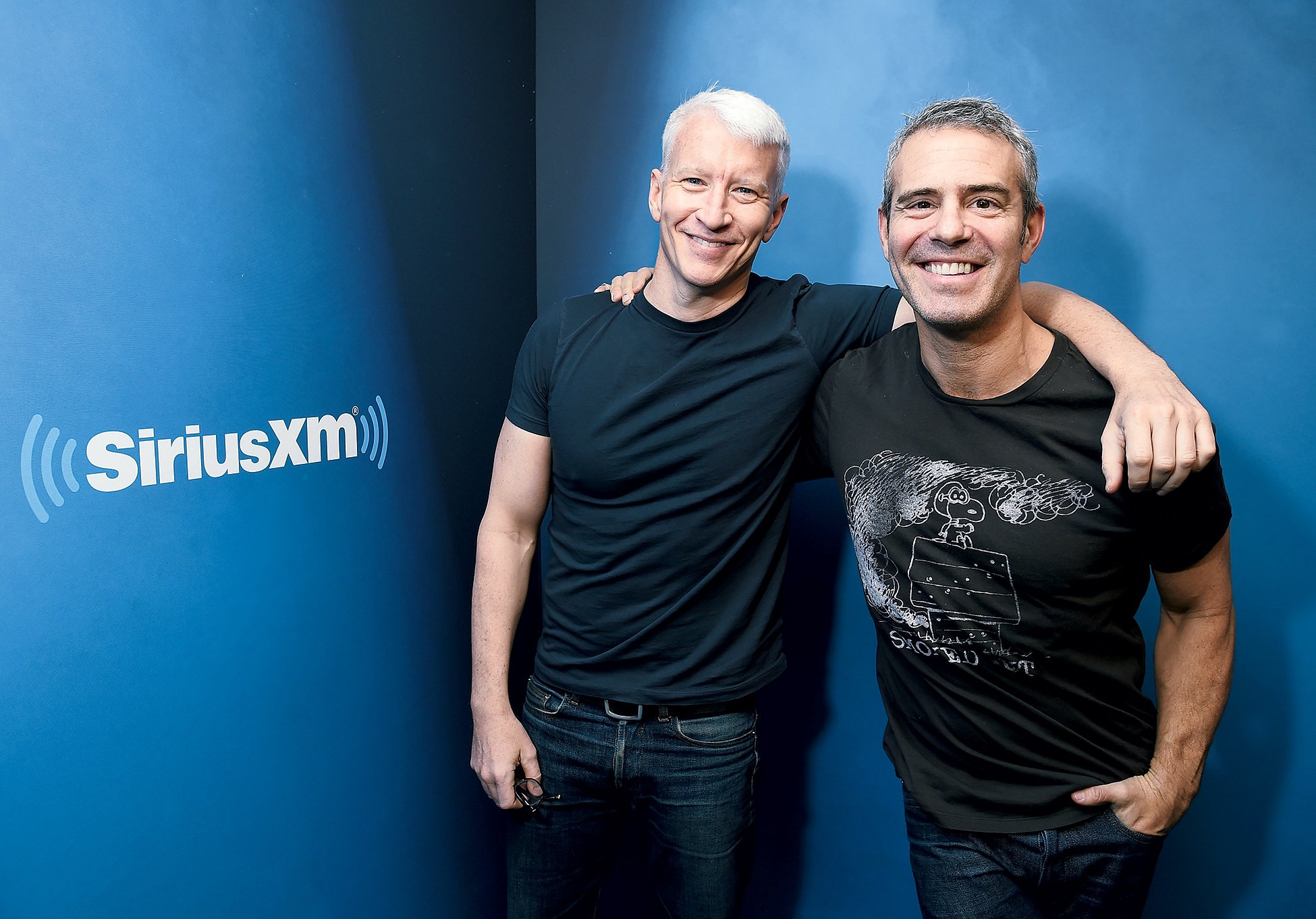 Anderson Cooper (left) and Andy Cohen. Photograph by Michael Loccisano/Getty Images. 