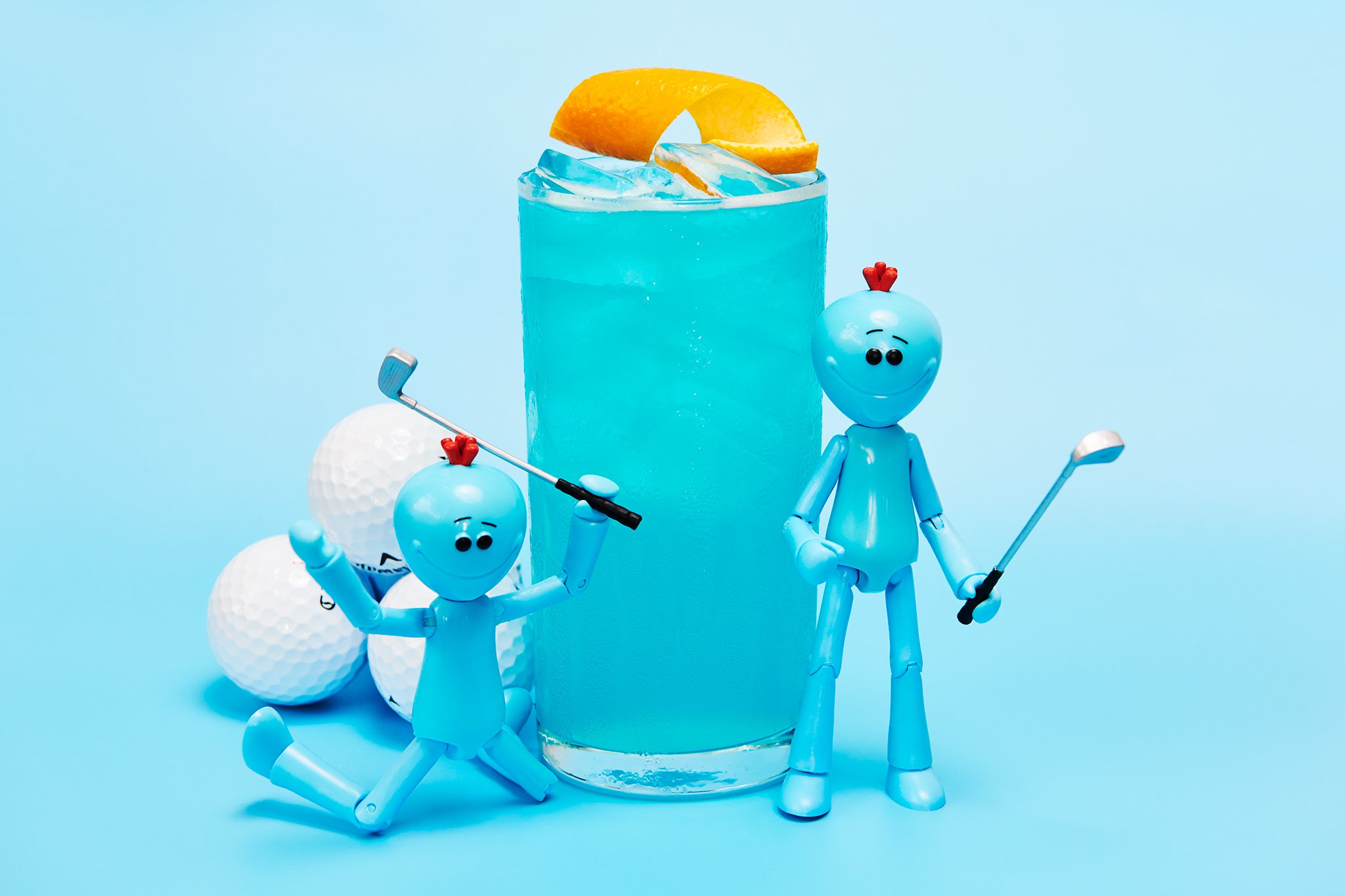 Rick and Morty pop-up bar DC, Wubba Lubba Dub PUB, Drink Company, Meeseeks