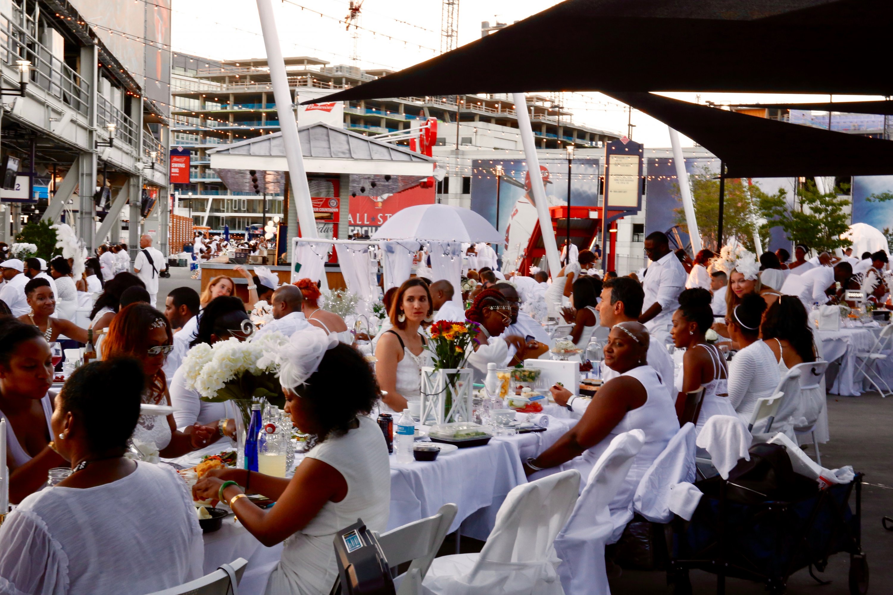 DC Diner en Blanc 2018. Photo by Evy Mages. 