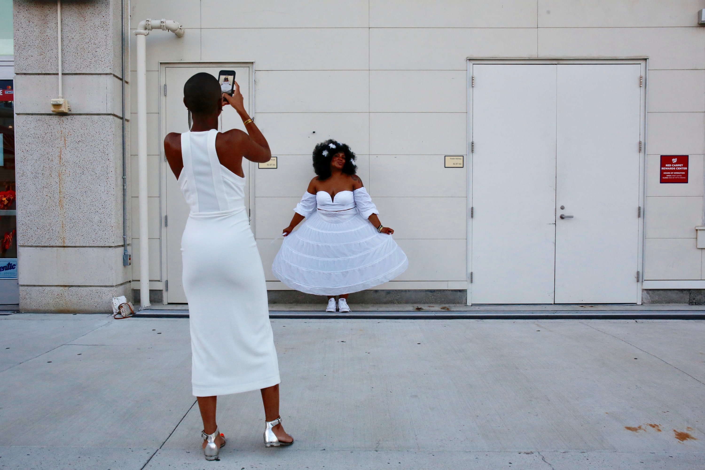 DC Diner en Blanc 2018. Photo by Evy Mages. 