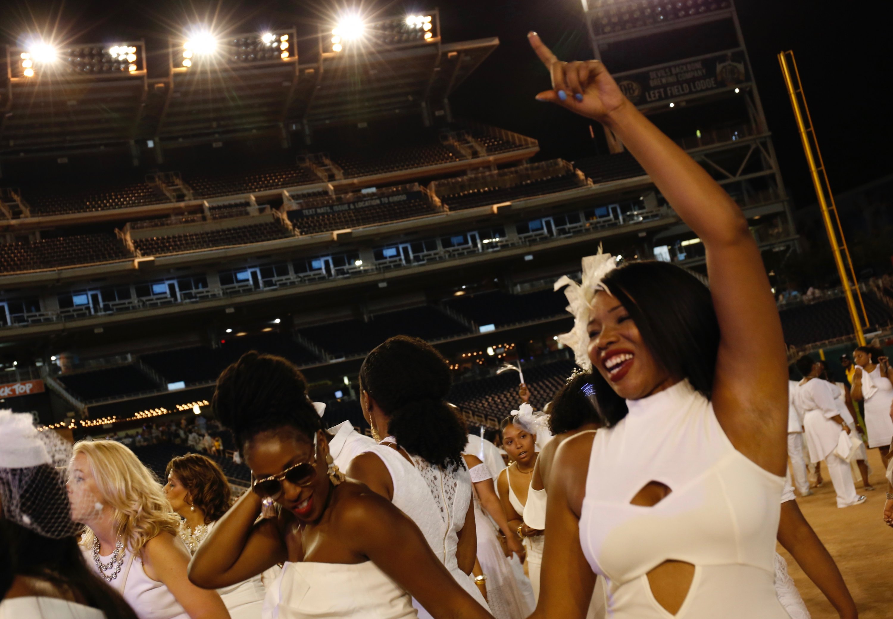 DC Diner en Blanc 2018. Photo by Evy Mages. 
