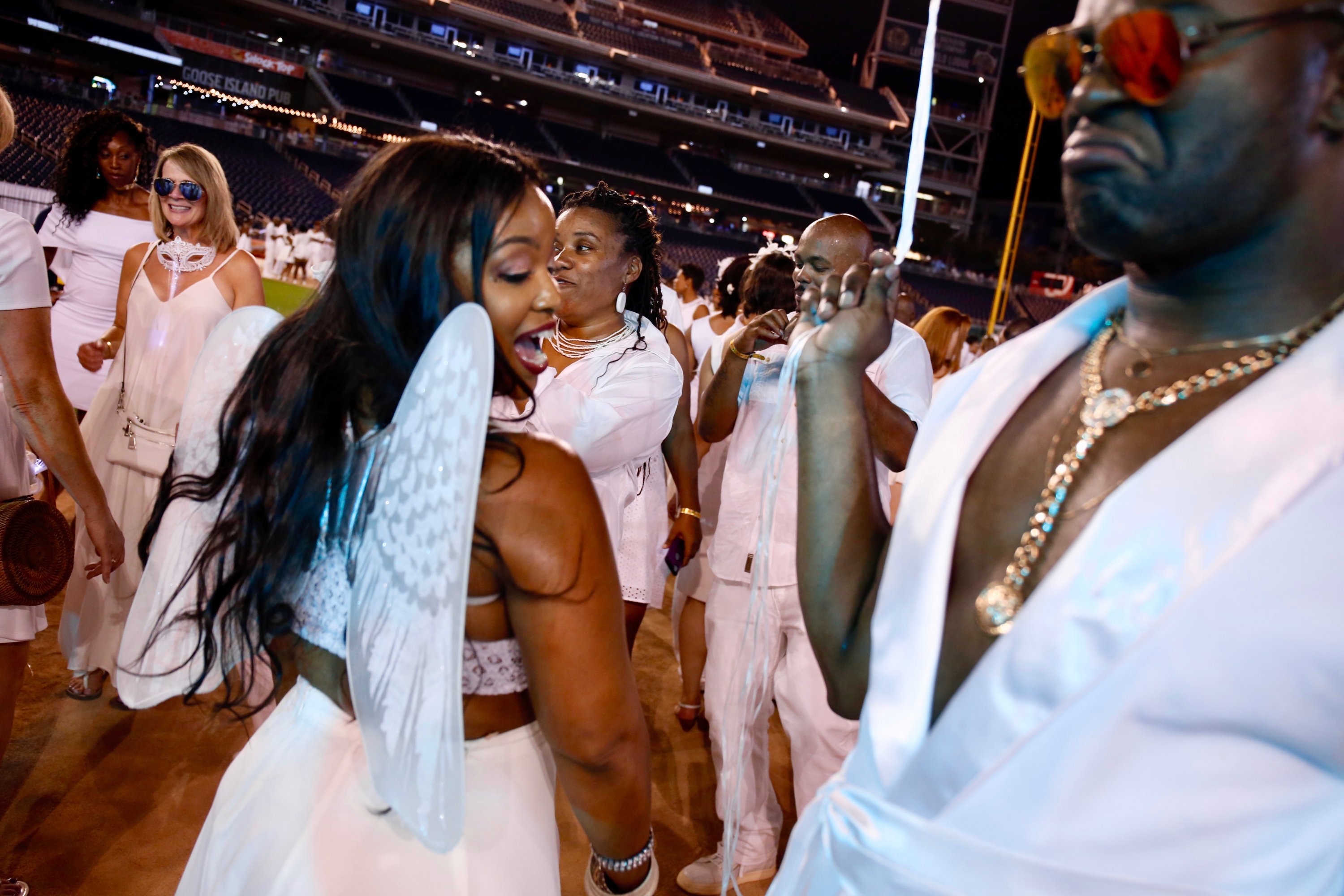 DC Diner en Blanc 2018. Photo by Evy Mages. 