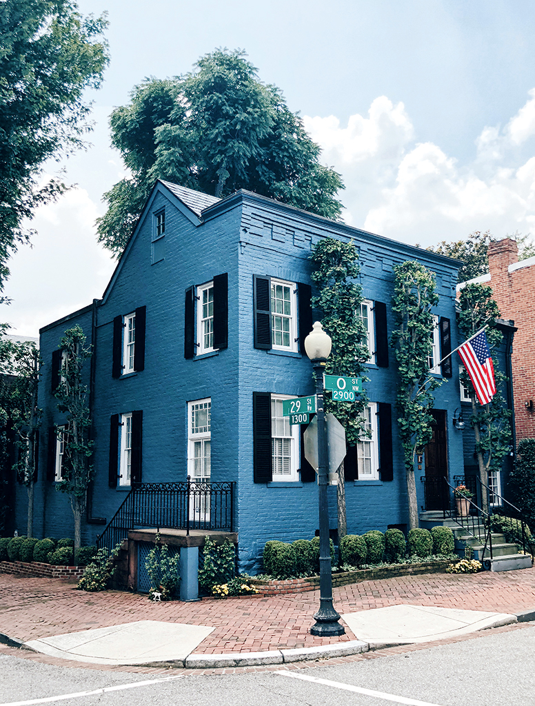 GeorgetownNGFeat - Washingtonian Photograph by Laurie Collins.