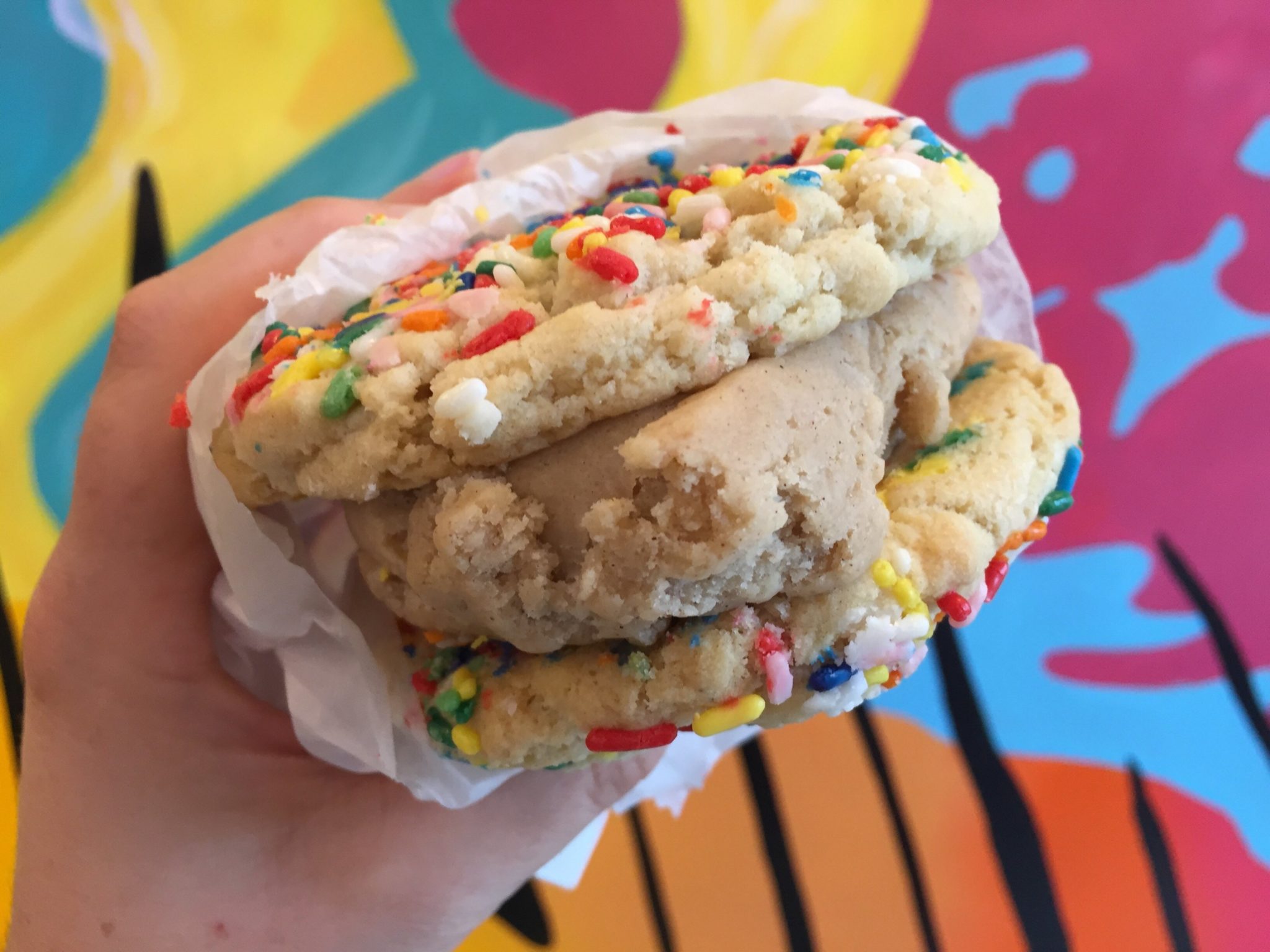 The Dough Jar cookie dough sandwich