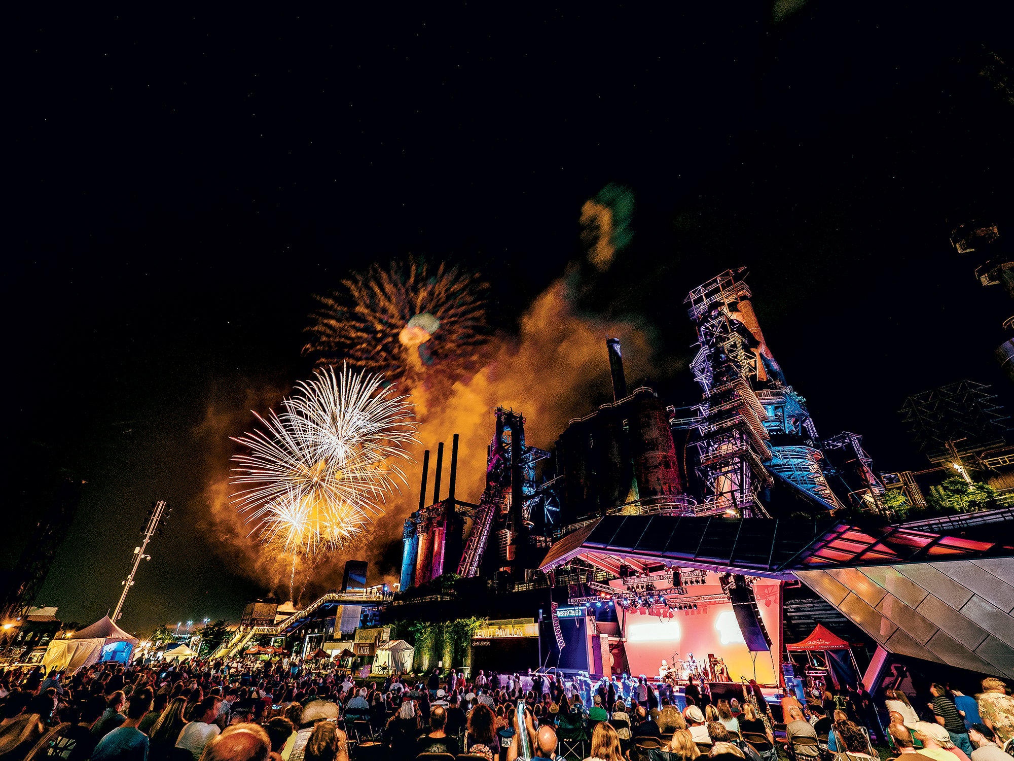 After 11 days and 500 acts, the festival goes out with a bang. Photograph by Ted Colegrove.