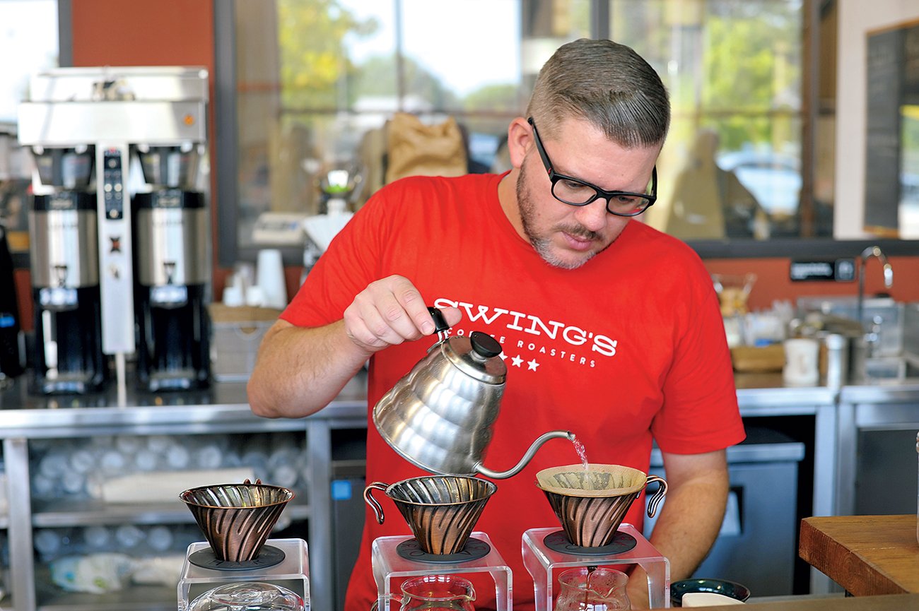 Swing’s Coffee Roasters. Photograph Courtesy of Swing’s Coffee Roasters.