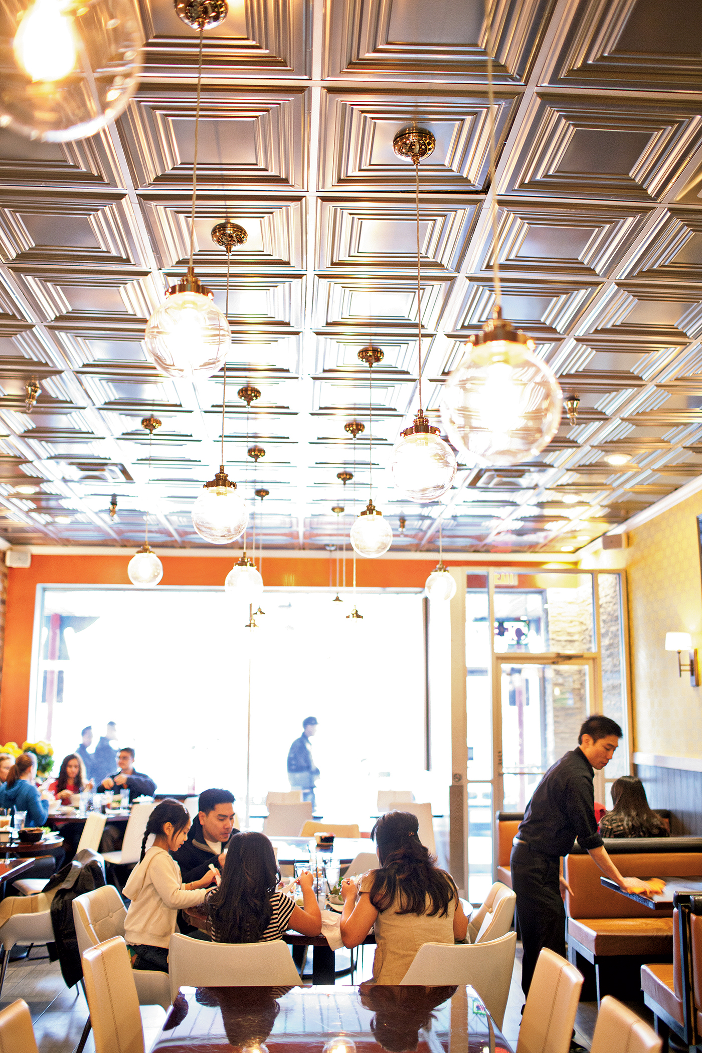 The dining room at Rice Paper. Photograph by Scott Suchman.