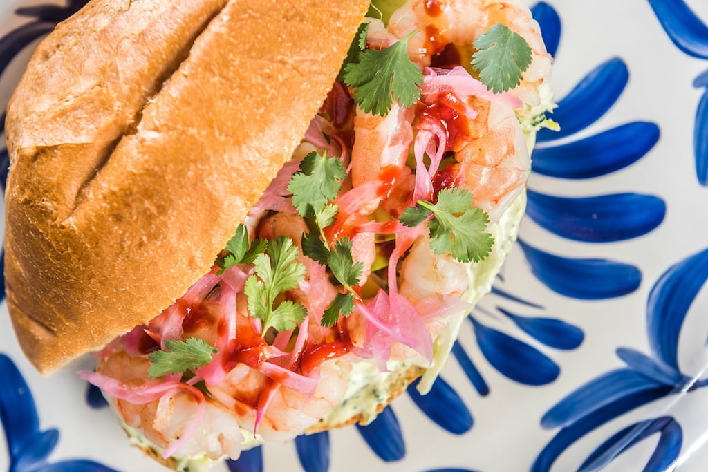 Torta Baja Camaron_Guapos_Rey Lopez - Washingtonian
