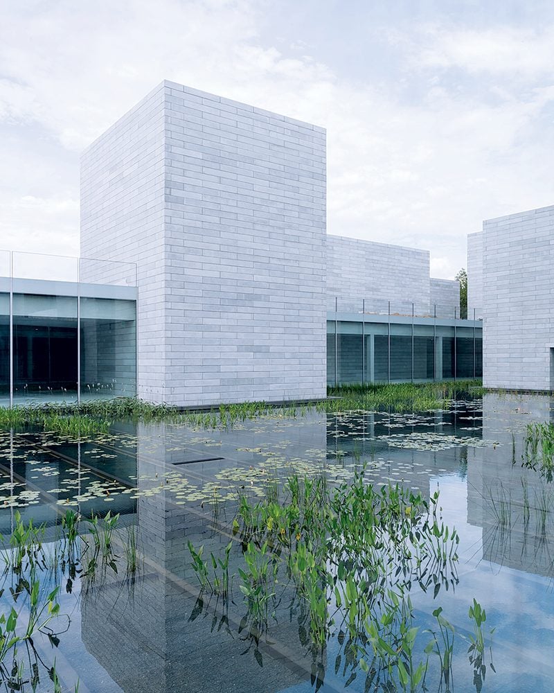 Photograph of Glenstone by Iwan Baan.