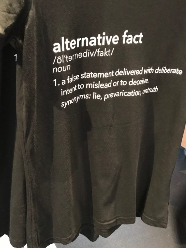 alternative fact shirt