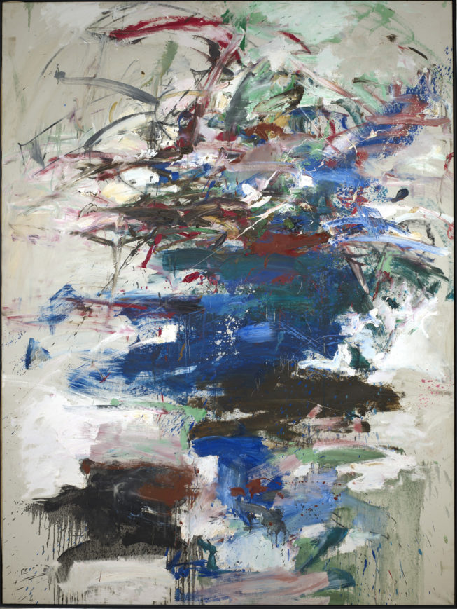 "Marlin" by Joan Mitchell, 1968. Photograph courtesy of SAAM. "Marlin" by Joan Mitchell, 1968. Photograph courtesy of SAAM.