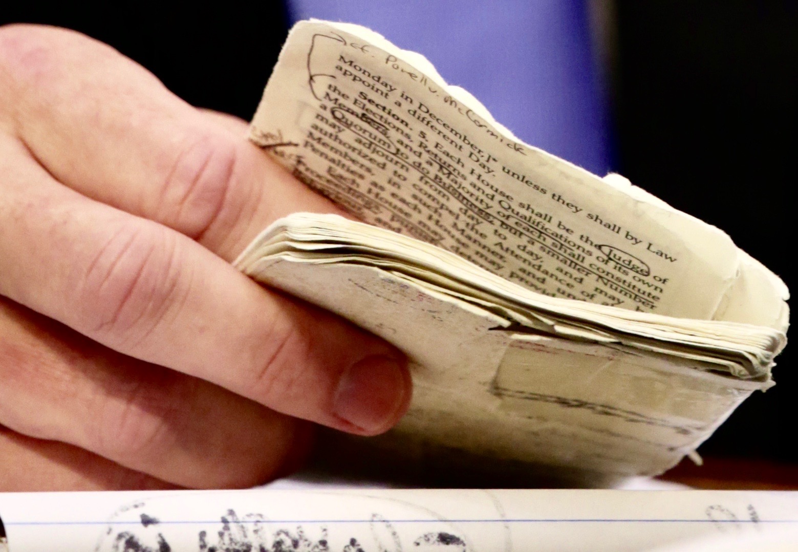 kavanaugh-more-marked-up-constitution - Washingtonian