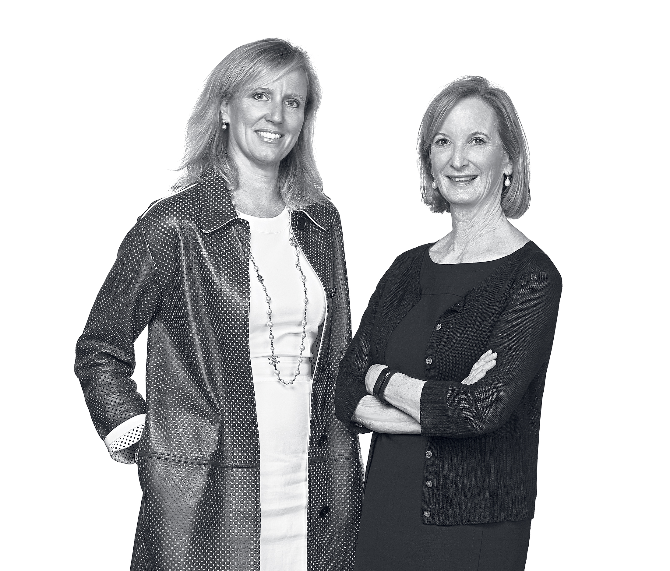 Jodie McLean and Deborah Ratner Salzberg. Photograph by Jeff Elkins.