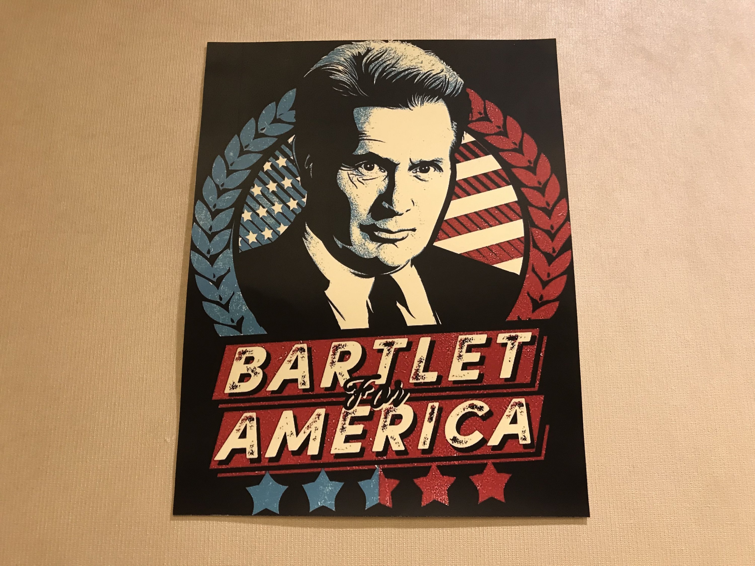Bartlet for America poster - Washingtonian