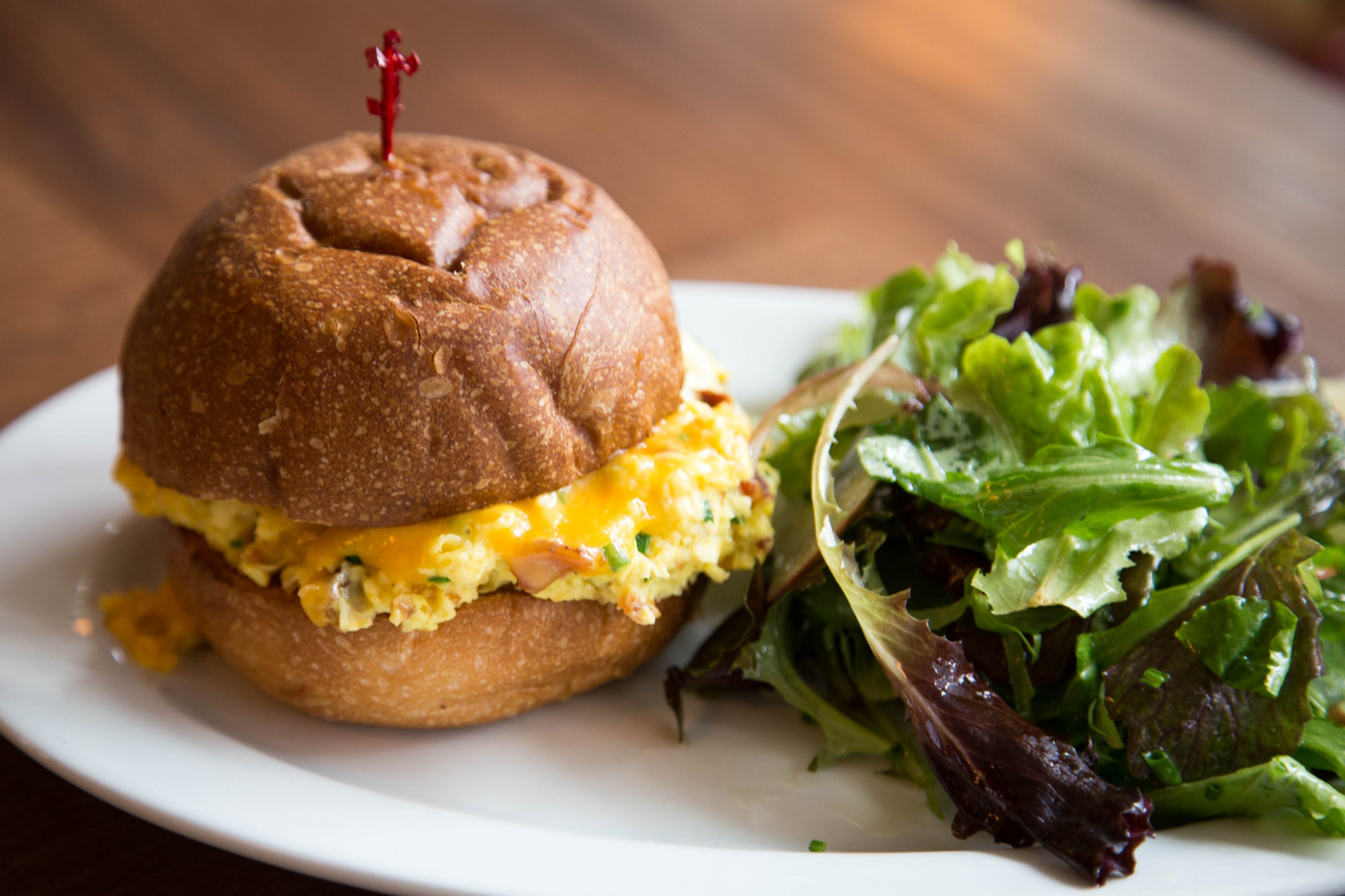 The Breakfast Smash at the Meatball Shop. Photograph courtesy of the Meatball Shop.